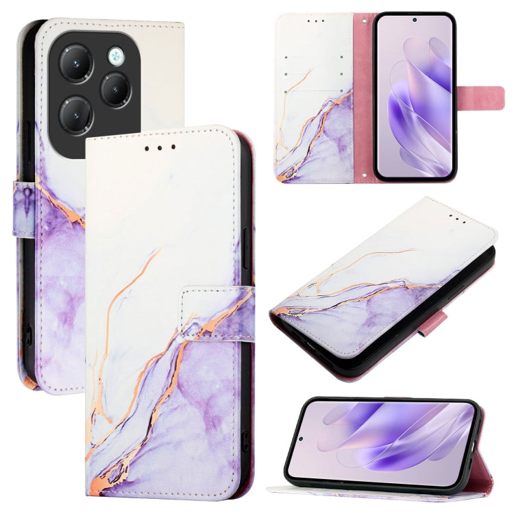 PT003 Marble Pattern Flip Leather Phone Case, For Infinix Hot 50 Pro+ 4G, For Infinix Smart 8 Plus / 8 Pro, For Infinix GT 20 Pro X6871, For Infinix Note 40 Pro 4G, For Infinix Note 40 Pro 5G, For Infinix Note 40 4G, For Infinix Note 40 5G             ...