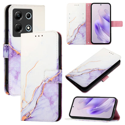 PT003 Marble Pattern Flip Leather Phone Case, For Infinix Hot 50 Pro+ 4G, For Infinix Smart 8 Plus / 8 Pro, For Infinix GT 20 Pro X6871, For Infinix Note 40 Pro 4G, For Infinix Note 40 Pro 5G, For Infinix Note 40 4G, For Infinix Note 40 5G             ...