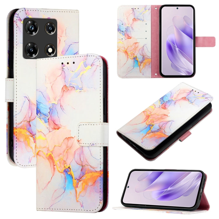 PT003 Marble Pattern Flip Leather Phone Case, For Infinix Hot 50 Pro+ 4G, For Infinix Smart 8 Plus / 8 Pro, For Infinix GT 20 Pro X6871, For Infinix Note 40 Pro 4G, For Infinix Note 40 Pro 5G, For Infinix Note 40 4G, For Infinix Note 40 5G             ...