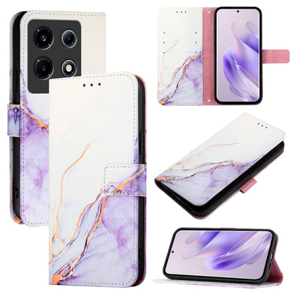 PT003 Marble Pattern Flip Leather Phone Case, For Infinix Hot 50 Pro+ 4G, For Infinix Smart 8 Plus / 8 Pro, For Infinix GT 20 Pro X6871, For Infinix Note 40 Pro 4G, For Infinix Note 40 Pro 5G, For Infinix Note 40 4G, For Infinix Note 40 5G             ...
