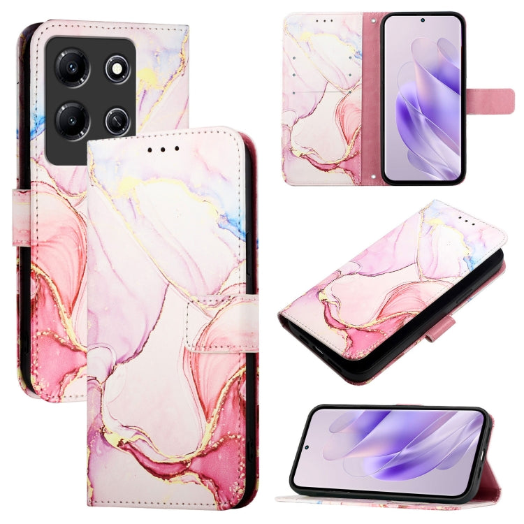 PT003 Marble Pattern Flip Leather Phone Case, For Infinix Hot 50 Pro+ 4G, For Infinix Smart 8 Plus / 8 Pro, For Infinix GT 20 Pro X6871, For Infinix Note 40 Pro 4G, For Infinix Note 40 Pro 5G, For Infinix Note 40 4G, For Infinix Note 40 5G             ...