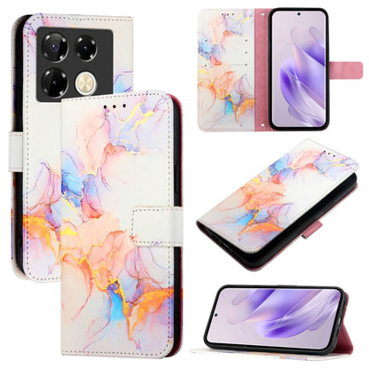 PT003 Marble Pattern Flip Leather Phone Case, For Infinix Hot 50 Pro+ 4G, For Infinix Smart 8 Plus / 8 Pro, For Infinix GT 20 Pro X6871, For Infinix Note 40 Pro 4G, For Infinix Note 40 Pro 5G, For Infinix Note 40 4G, For Infinix Note 40 5G             ...