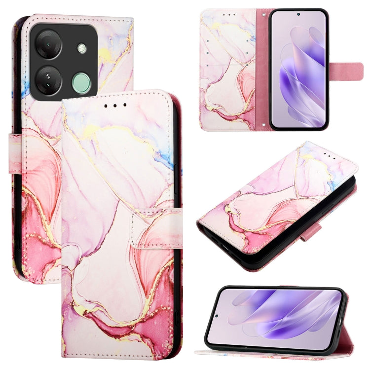 PT003 Marble Pattern Flip Leather Phone Case, For Infinix Hot 50 Pro+ 4G, For Infinix Smart 8 Plus / 8 Pro, For Infinix GT 20 Pro X6871, For Infinix Note 40 Pro 4G, For Infinix Note 40 Pro 5G, For Infinix Note 40 4G, For Infinix Note 40 5G             ...