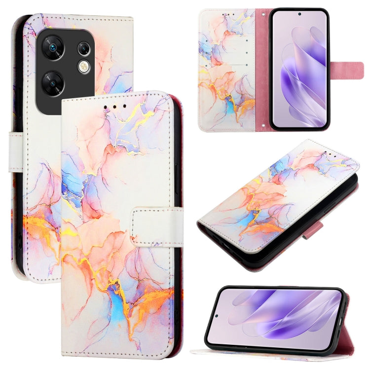 PT003 Marble Pattern Flip Leather Phone Case, For Infinix Hot 50 Pro+ 4G, For Infinix Smart 8 Plus / 8 Pro, For Infinix GT 20 Pro X6871, For Infinix Note 40 Pro 4G, For Infinix Note 40 Pro 5G, For Infinix Note 40 4G, For Infinix Note 40 5G             ...
