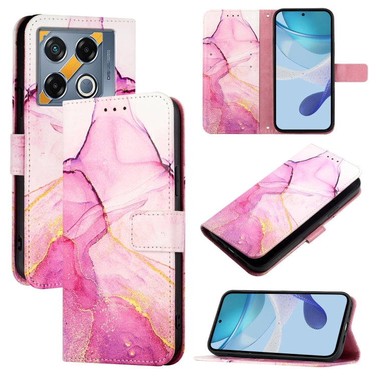 PT003 Marble Pattern Flip Leather Phone Case, For Infinix Hot 50 Pro+ 4G, For Infinix Smart 8 Plus / 8 Pro, For Infinix GT 20 Pro X6871, For Infinix Note 40 Pro 4G, For Infinix Note 40 Pro 5G, For Infinix Note 40 4G, For Infinix Note 40 5G             ...