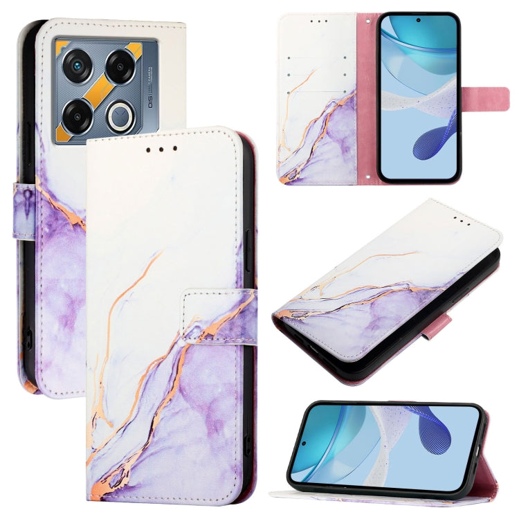 PT003 Marble Pattern Flip Leather Phone Case, For Infinix Hot 50 Pro+ 4G, For Infinix Smart 8 Plus / 8 Pro, For Infinix GT 20 Pro X6871, For Infinix Note 40 Pro 4G, For Infinix Note 40 Pro 5G, For Infinix Note 40 4G, For Infinix Note 40 5G             ...