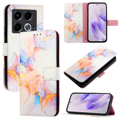 PT003 Marble Pattern Flip Leather Phone Case, For Infinix Hot 50 Pro+ 4G, For Infinix Smart 8 Plus / 8 Pro, For Infinix GT 20 Pro X6871, For Infinix Note 40 Pro 4G, For Infinix Note 40 Pro 5G, For Infinix Note 40 4G, For Infinix Note 40 5G             ...