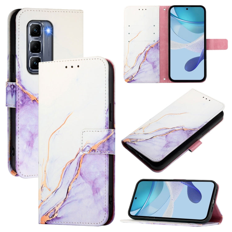 PT003 Marble Pattern Flip Leather Phone Case, For Infinix Hot 50 Pro+ 4G, For Infinix Smart 8 Plus / 8 Pro, For Infinix GT 20 Pro X6871, For Infinix Note 40 Pro 4G, For Infinix Note 40 Pro 5G, For Infinix Note 40 4G, For Infinix Note 40 5G             ...