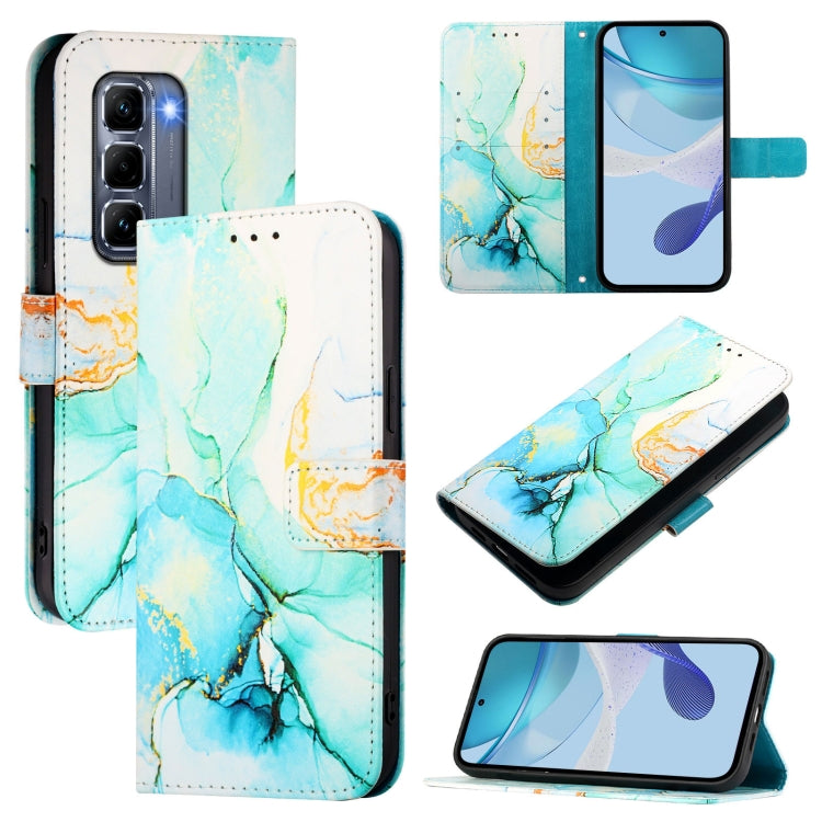 PT003 Marble Pattern Flip Leather Phone Case, For Infinix Hot 50 Pro+ 4G, For Infinix Smart 8 Plus / 8 Pro, For Infinix GT 20 Pro X6871, For Infinix Note 40 Pro 4G, For Infinix Note 40 Pro 5G, For Infinix Note 40 4G, For Infinix Note 40 5G             ...