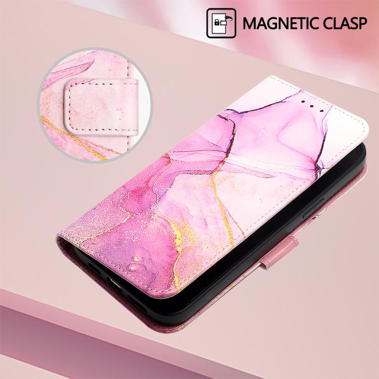 PT003 Marble Pattern Flip Leather Phone Case, For Infinix Hot 90 / 90 Pro