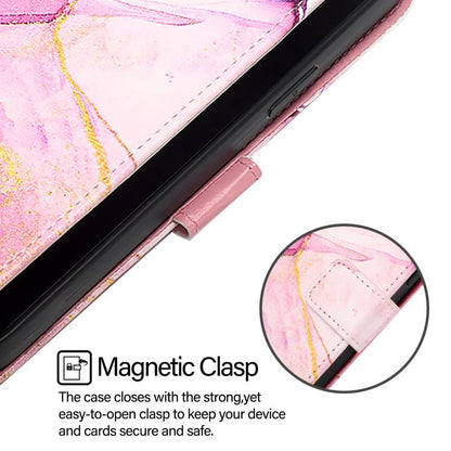 PT003 Marble Pattern Flip Leather Phone Case, For Infinix Hot 90 / 90 Pro