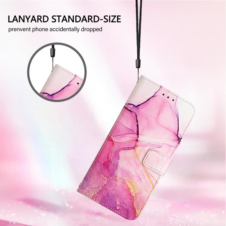 PT003 Marble Pattern Flip Leather Phone Case, For Infinix Hot 90 / 90 Pro