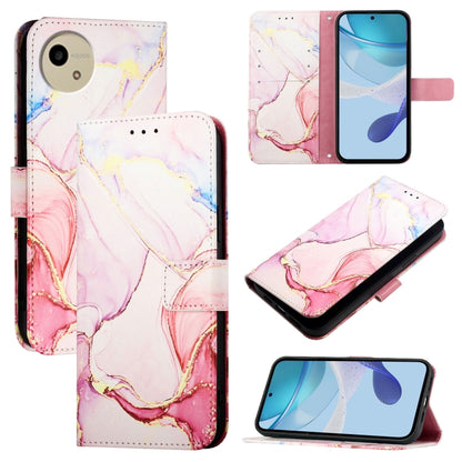PT003 Marble Pattern Flip Leather Phone Case, For Sharp Aquos wish6, For Sharp Aquos R11, For Sharp Aquos Sense10, For Sharp Basio Active3, For Sharp Aquos Sense9 Plus, For Sharp Aquos Sense9, For Sharp Aquos R9 Pro SH-54E, For Sharp Aquos Wish 4 SH-52...