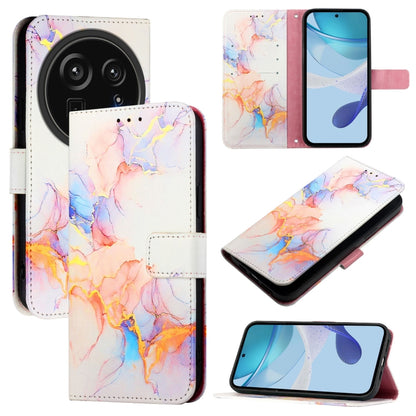 PT003 Marble Pattern Flip Leather Phone Case, For Sharp Aquos wish6, For Sharp Aquos R11, For Sharp Aquos Sense10, For Sharp Basio Active3, For Sharp Aquos Sense9 Plus, For Sharp Aquos Sense9, For Sharp Aquos R9 Pro SH-54E, For Sharp Aquos Wish 4 SH-52...