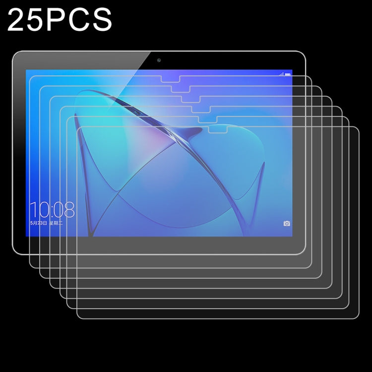 25-pack tempered glass tablet screen protectors with precision cut edges