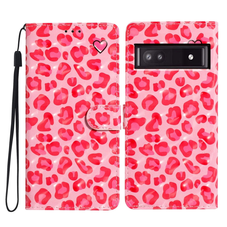 3D Pattern Leather Phone Case, For Google Pixel 11a, For Google Pixel 11 Pro XL, For Google Pixel 11 / 11 Pro, For Google Pixel 9A, For Google Pixel 9 Pro XL, For Google Pixel 9 / 9 Pro, For Google Pixel 8A