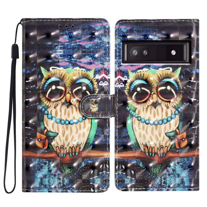 3D Pattern Leather Phone Case, For Google Pixel 11a, For Google Pixel 11 Pro XL, For Google Pixel 11 / 11 Pro, For Google Pixel 9A, For Google Pixel 9 Pro XL, For Google Pixel 9 / 9 Pro, For Google Pixel 8A