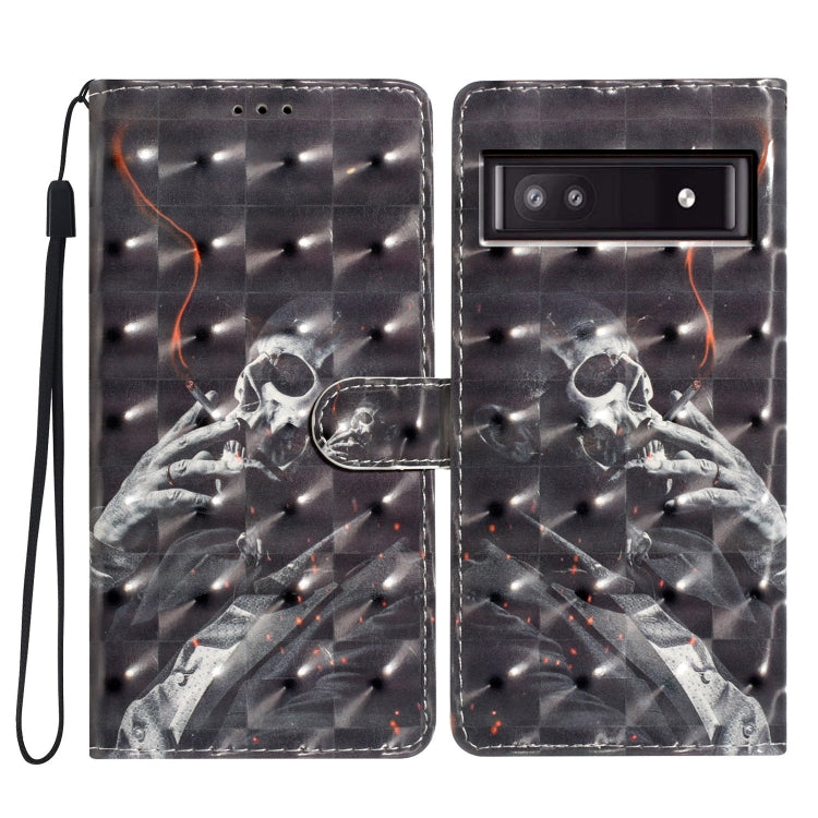 3D Pattern Leather Phone Case, For Google Pixel 11a, For Google Pixel 11 Pro XL, For Google Pixel 11 / 11 Pro, For Google Pixel 9A, For Google Pixel 9 Pro XL, For Google Pixel 9 / 9 Pro, For Google Pixel 8A