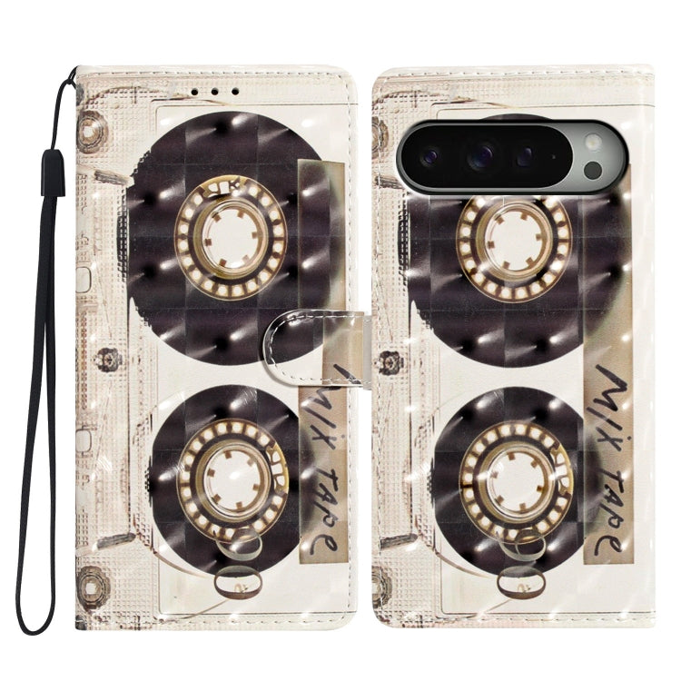 3D Pattern Leather Phone Case, For Google Pixel 11a, For Google Pixel 11 Pro XL, For Google Pixel 11 / 11 Pro, For Google Pixel 9A, For Google Pixel 9 Pro XL, For Google Pixel 9 / 9 Pro, For Google Pixel 8A