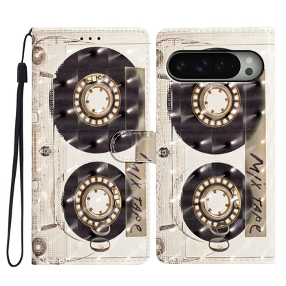 3D Pattern Leather Phone Case, For Google Pixel 11a, For Google Pixel 11 Pro XL, For Google Pixel 11 / 11 Pro, For Google Pixel 9A, For Google Pixel 9 Pro XL, For Google Pixel 9 / 9 Pro, For Google Pixel 8A