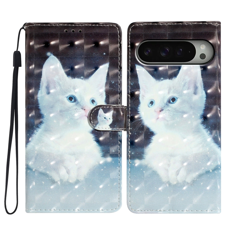 3D Pattern Leather Phone Case, For Google Pixel 11a, For Google Pixel 11 Pro XL, For Google Pixel 11 / 11 Pro, For Google Pixel 9A, For Google Pixel 9 Pro XL, For Google Pixel 9 / 9 Pro, For Google Pixel 8A