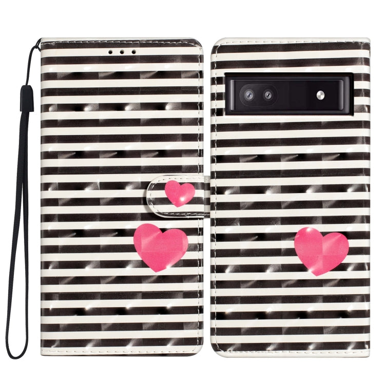 3D Pattern Leather Phone Case, For Google Pixel 11a, For Google Pixel 11 Pro XL, For Google Pixel 11 / 11 Pro, For Google Pixel 9A, For Google Pixel 9 Pro XL, For Google Pixel 9 / 9 Pro, For Google Pixel 8A