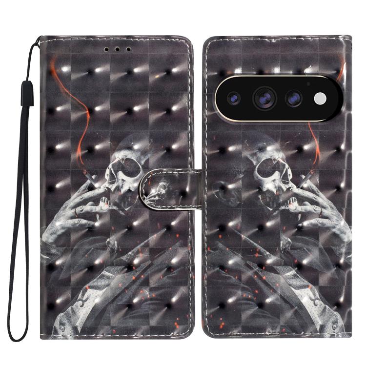 3D Pattern Leather Phone Case, For Google Pixel 11a, For Google Pixel 11 Pro XL, For Google Pixel 11 / 11 Pro, For Google Pixel 9A, For Google Pixel 9 Pro XL, For Google Pixel 9 / 9 Pro, For Google Pixel 8A