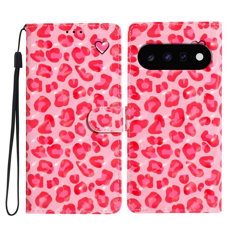 3D Pattern Leather Phone Case, For Google Pixel 11a, For Google Pixel 11 Pro XL, For Google Pixel 11 / 11 Pro, For Google Pixel 9A, For Google Pixel 9 Pro XL, For Google Pixel 9 / 9 Pro, For Google Pixel 8A