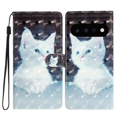 3D Pattern Leather Phone Case, For Google Pixel 11a, For Google Pixel 11 Pro XL, For Google Pixel 11 / 11 Pro, For Google Pixel 9A, For Google Pixel 9 Pro XL, For Google Pixel 9 / 9 Pro, For Google Pixel 8A
