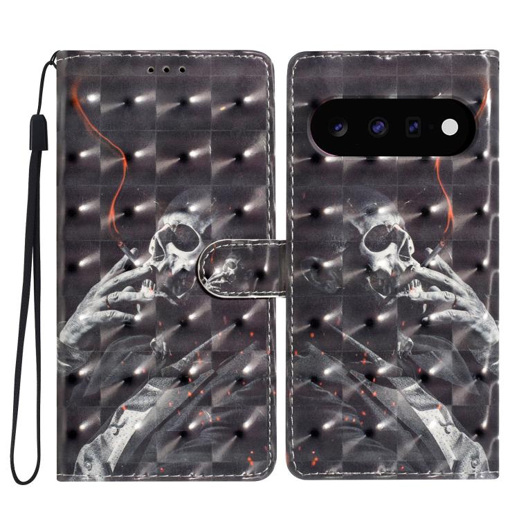 3D Pattern Leather Phone Case, For Google Pixel 11a, For Google Pixel 11 Pro XL, For Google Pixel 11 / 11 Pro, For Google Pixel 9A, For Google Pixel 9 Pro XL, For Google Pixel 9 / 9 Pro, For Google Pixel 8A