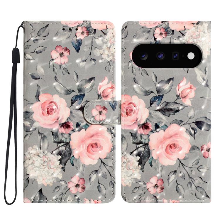3D Pattern Leather Phone Case, For Google Pixel 11a, For Google Pixel 11 Pro XL, For Google Pixel 11 / 11 Pro, For Google Pixel 9A, For Google Pixel 9 Pro XL, For Google Pixel 9 / 9 Pro, For Google Pixel 8A