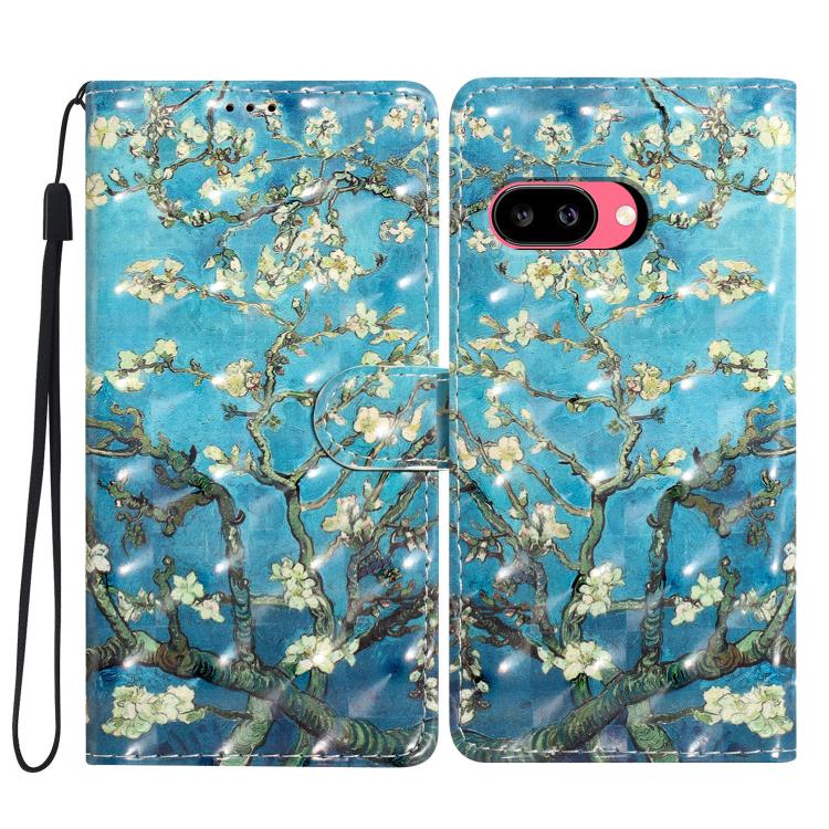 3D Pattern Leather Phone Case, For Google Pixel 11a, For Google Pixel 11 Pro XL, For Google Pixel 11 / 11 Pro, For Google Pixel 9A, For Google Pixel 9 Pro XL, For Google Pixel 9 / 9 Pro, For Google Pixel 8A