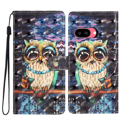 3D Pattern Leather Phone Case, For Google Pixel 11a, For Google Pixel 11 Pro XL, For Google Pixel 11 / 11 Pro, For Google Pixel 9A, For Google Pixel 9 Pro XL, For Google Pixel 9 / 9 Pro, For Google Pixel 8A