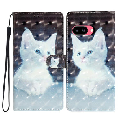 3D Pattern Leather Phone Case, For Google Pixel 11a, For Google Pixel 11 Pro XL, For Google Pixel 11 / 11 Pro, For Google Pixel 9A, For Google Pixel 9 Pro XL, For Google Pixel 9 / 9 Pro, For Google Pixel 8A