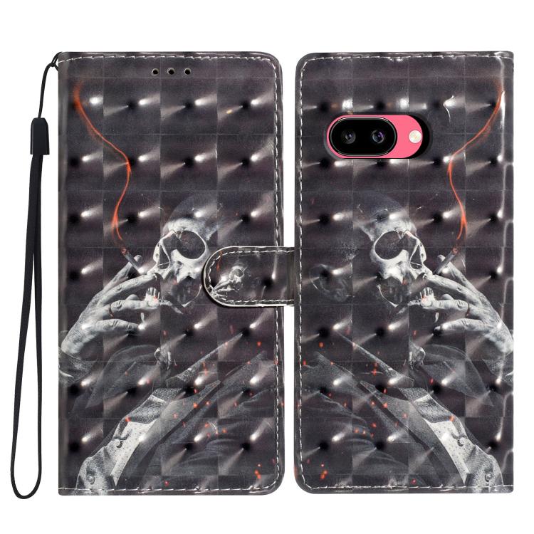 3D Pattern Leather Phone Case, For Google Pixel 11a, For Google Pixel 11 Pro XL, For Google Pixel 11 / 11 Pro, For Google Pixel 9A, For Google Pixel 9 Pro XL, For Google Pixel 9 / 9 Pro, For Google Pixel 8A