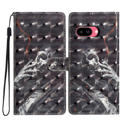 3D Pattern Leather Phone Case, For Google Pixel 11a, For Google Pixel 11 Pro XL, For Google Pixel 11 / 11 Pro, For Google Pixel 9A, For Google Pixel 9 Pro XL, For Google Pixel 9 / 9 Pro, For Google Pixel 8A