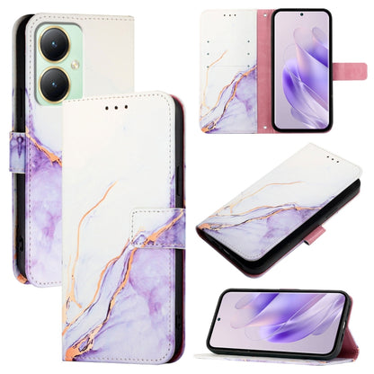 PT003 Marble Pattern Flip Leather Phone Case, For vivo Y30 4G Global, For vivo Y19 / U3 / Y5s / Z5i / U20, For vivo Y27 4G Global