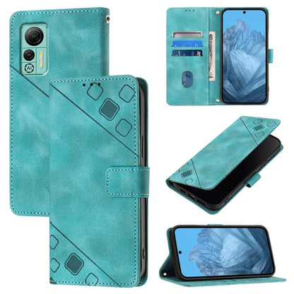 Skin Feel Embossed Leather Phone Case, For Ulefone Note 14