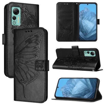 Embossed Butterfly Leather Phone Case, For Ulefone Note 14