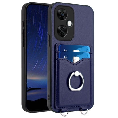 R20 Ring Card Holder Phone Case, For OnePlus 13T, For OnePlus Ace 5 / Ace 5 Pro, For OnePlus Nord CE4 / OPPO K12 5G, For OnePlus Nord CE3 Lite