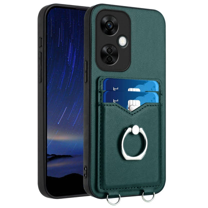 R20 Ring Card Holder Phone Case, For OnePlus 13T, For OnePlus Ace 5 / Ace 5 Pro, For OnePlus Nord CE4 / OPPO K12 5G, For OnePlus Nord CE3 Lite