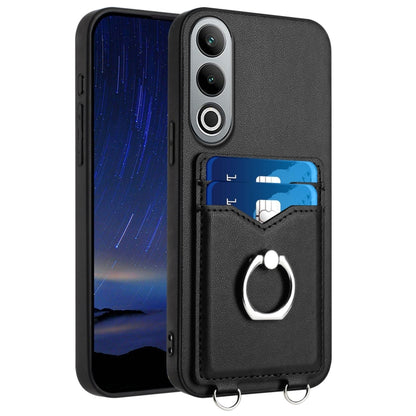 R20 Ring Card Holder Phone Case, For OnePlus 13T, For OnePlus Ace 5 / Ace 5 Pro, For OnePlus Nord CE4 / OPPO K12 5G, For OnePlus Nord CE3 Lite