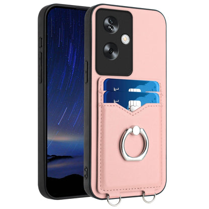 R20 Ring Card Holder Phone Case, For OPPO Reno10 Pro 5G Global, For OPPO A78 4G Global, For OPPO A17 Global, For OPPO A79 5G Global