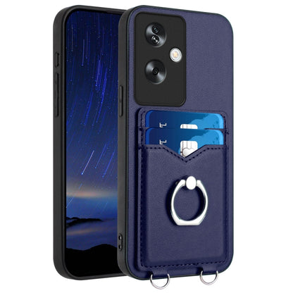 R20 Ring Card Holder Phone Case, For OPPO Reno10 Pro 5G Global, For OPPO A78 4G Global, For OPPO A17 Global, For OPPO A79 5G Global