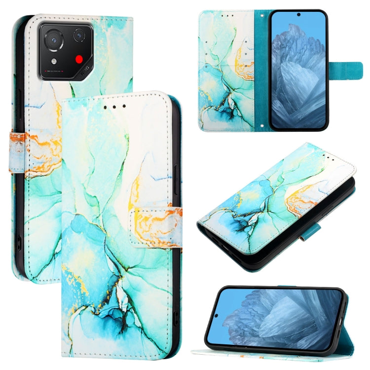 PT003 Marble Pattern Flip Leather Phone Case, For Asus Zenfone 12 Ultra, For Asus ROG Phone 9 / 9 Pro, For Asus Zenfone 11 Ultra, For Asus ROG Phone 8