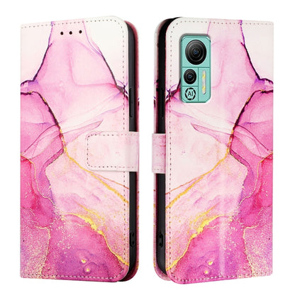 PT003 Marble Pattern Flip Leather Phone Case, For Ulefone Note 14