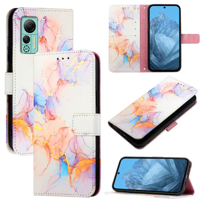 PT003 Marble Pattern Flip Leather Phone Case, For Ulefone Note 14