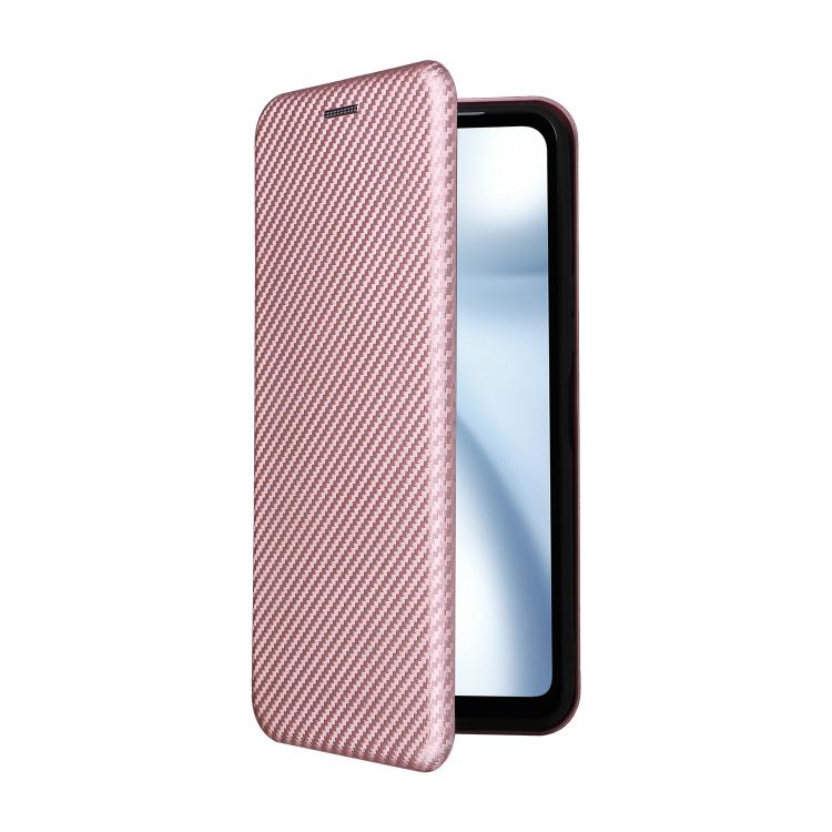 Carbon Fiber Texture Flip Leather Phone Case, For Fujitsu Arrows We3, For Fujitsu Arrows F-52E We2, For Fujitsu Arrows F-51E We2 Plus