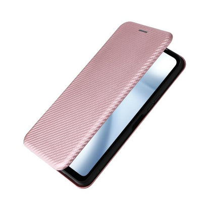 Carbon Fiber Texture Flip Leather Phone Case, For Fujitsu Arrows We3, For Fujitsu Arrows F-52E We2, For Fujitsu Arrows F-51E We2 Plus