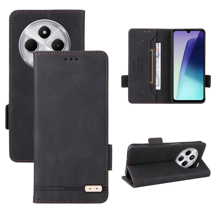 Magnetic Clasp Leather Phone Case, For Redmi Note 17 5G / 4G Global / 5G India 169.7mm, For Redmi Note 17 Pro+ 5G Global 163.4mm, For Redmi Turbo 5 Max / Poco X8 Pro Max 5G, For Redmi Note 15 Pro+ 5G 163.3mm / Poco M8 Pro 5G                            ...